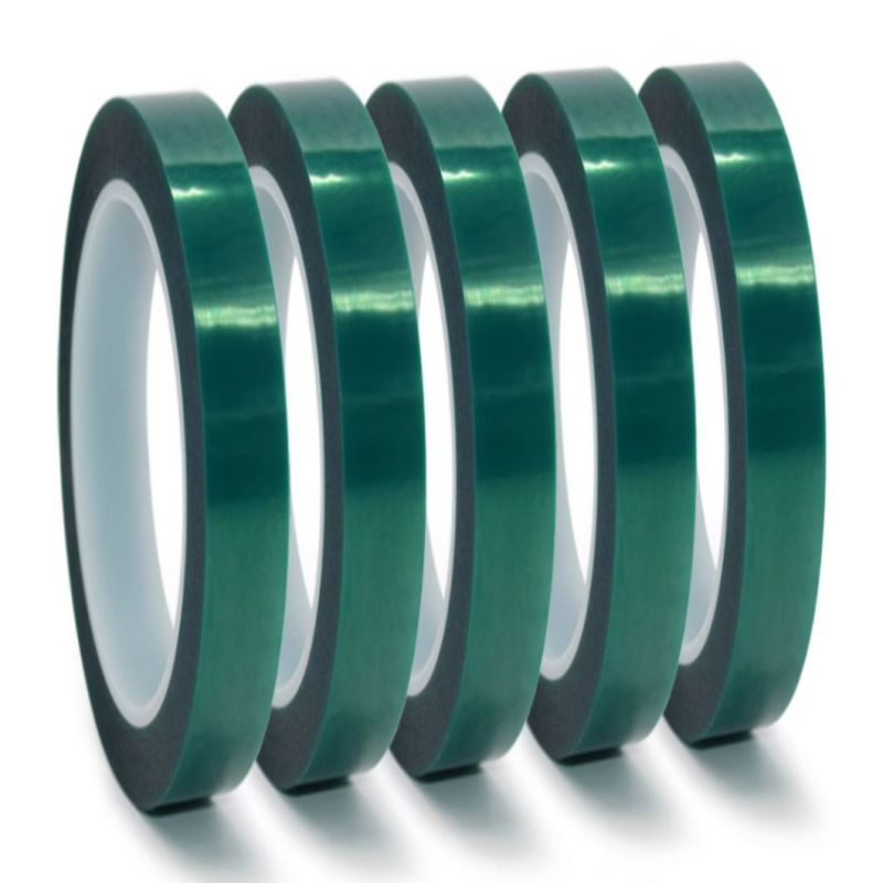 Advantage Of PET Green Heat Resistance Temperature Tape 