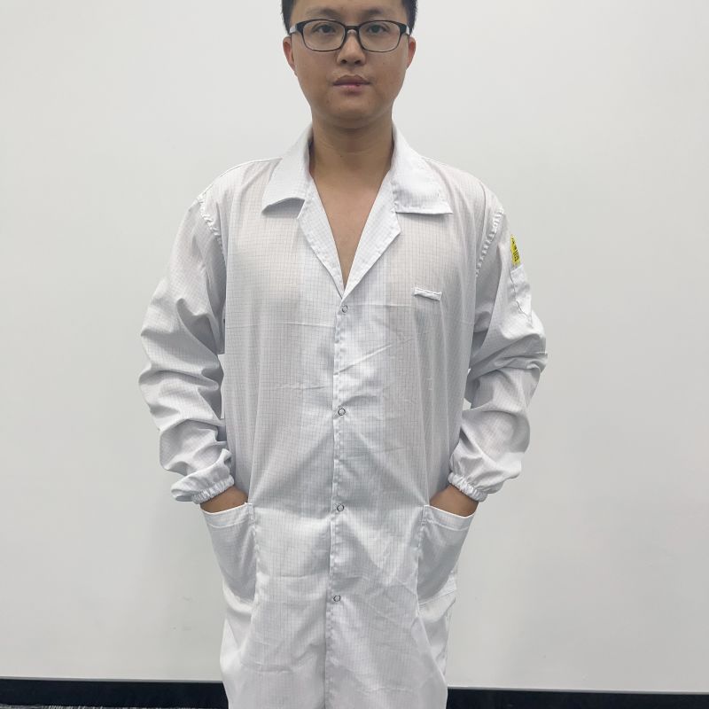 Lightweight And Comfortable ESD Lab Coats