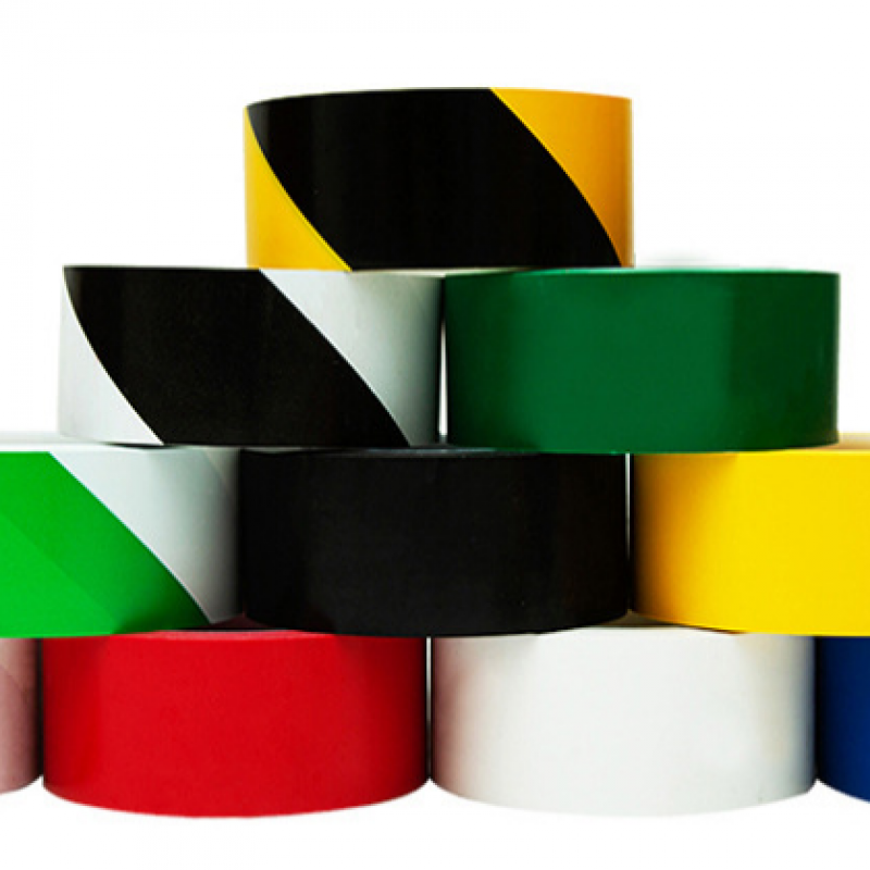 10 colors of PVC floor warning tape