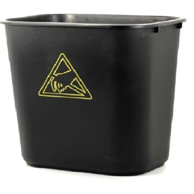 ESD Safe Conductive Waste Bins