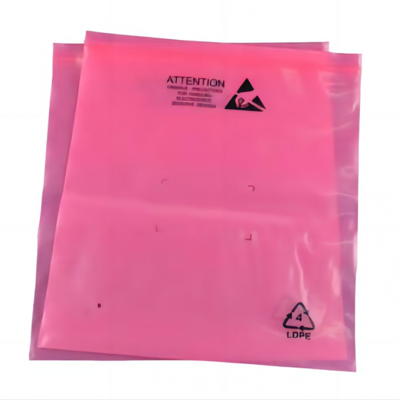 Pink Anti-Static Bags for Safe Transportation and Storage