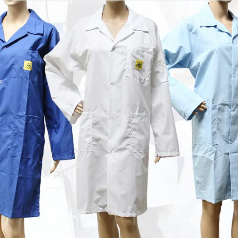 Premium ESD Lab Coats: Where Safety Meets Sophistication 