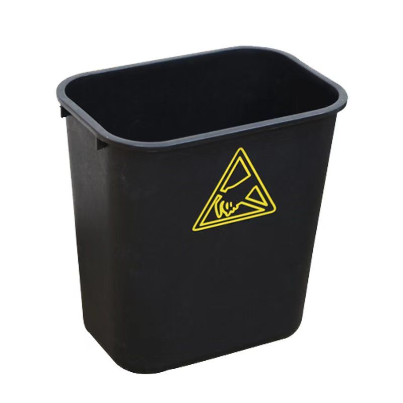 SK1755 35L ESD Waste Bin (Without Lid) – Premium Electrostatic Discharge Protection Solution