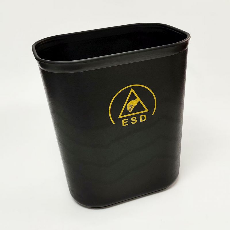 SK1752 15L ESD Waste Bin – Square Shape
