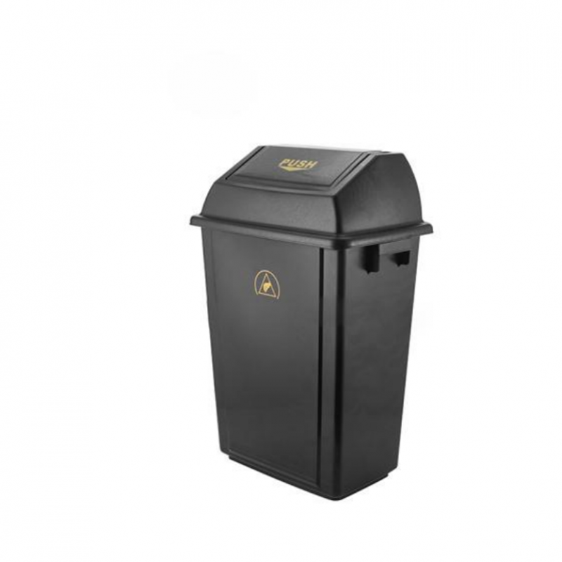 SK1757 60L ESD-Safe Permanent Waste Bin